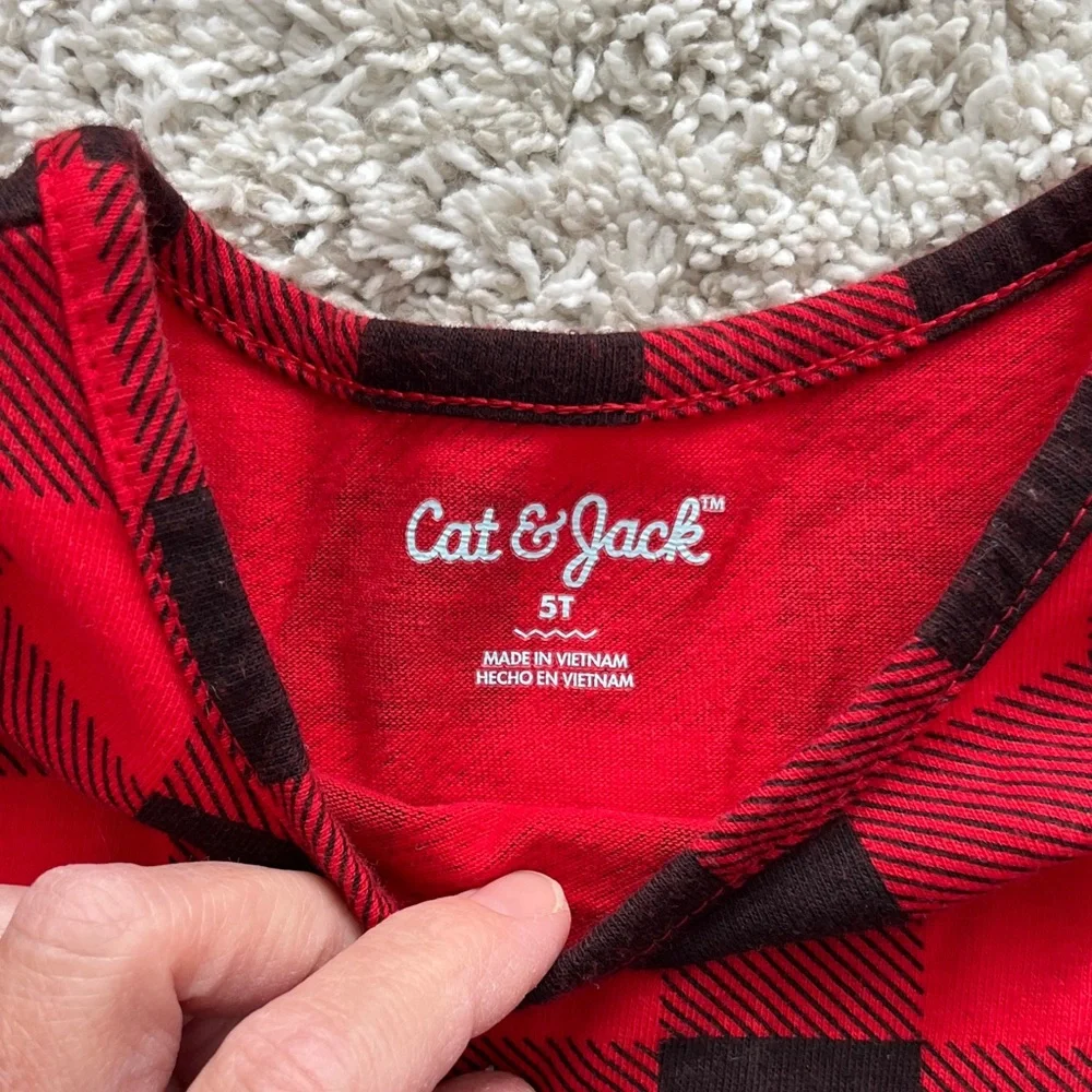 Cat & Jack and The Children’s Place Red and Black Kids Dresses - Picture 2 of 6